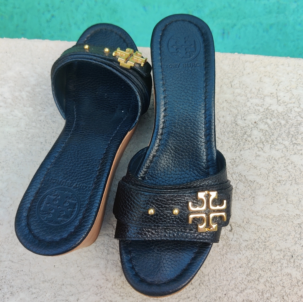 Tory Burch leather slide - Picture 14 of 16